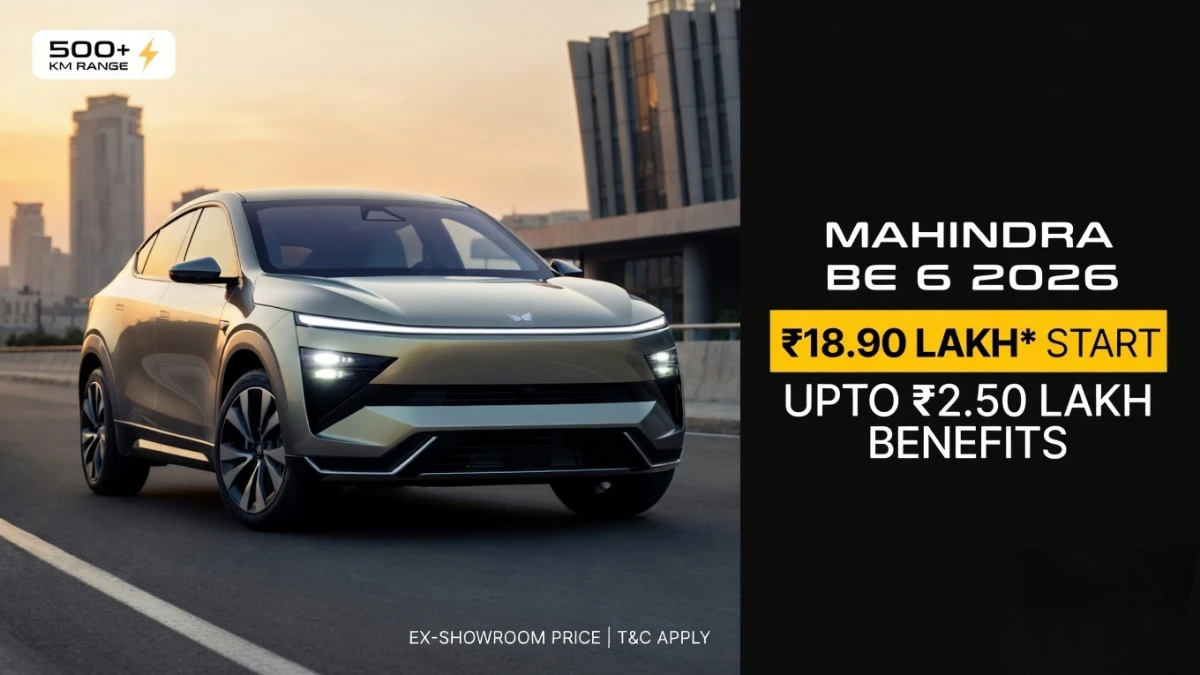 Mahindra BE 6 2026.
